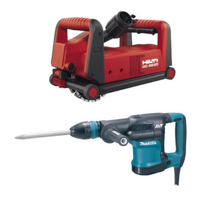 Wall Chaser & SDS Drill Package Hire
